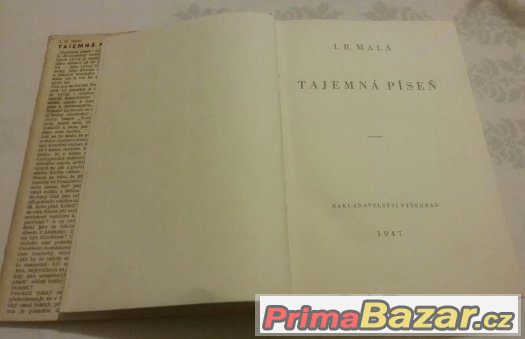 Prodám knihu  Tajemná píseň – fotografie 3