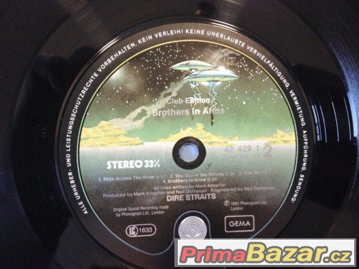 vinylové LP Dire Straits - Brothers in arms (1985) – fotografie 3