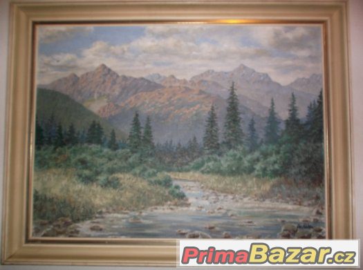 obraz 79x61 od J.Kotvy lesní krajina – fotografie 1