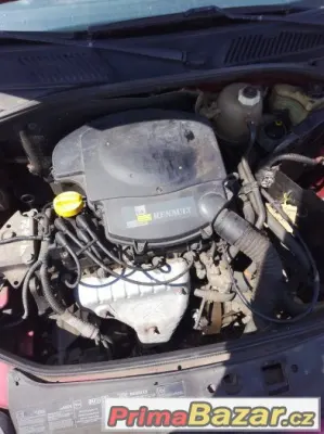 Motor 1.4 55kw renault clio 2