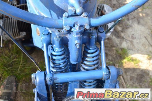 Koupím moto Zundapp KS 600 před renovací, – fotografie 3