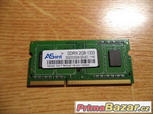 RAM 2GB DDR3 – fotografie 1