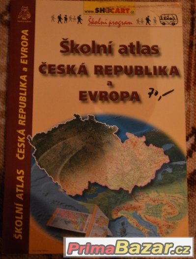 Školní atlas Česká republika a Evropa – fotografie 1