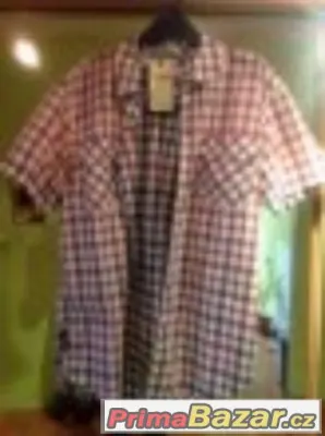 Luxusní , nová, vel. M až L pánská košile tomi hilfiger