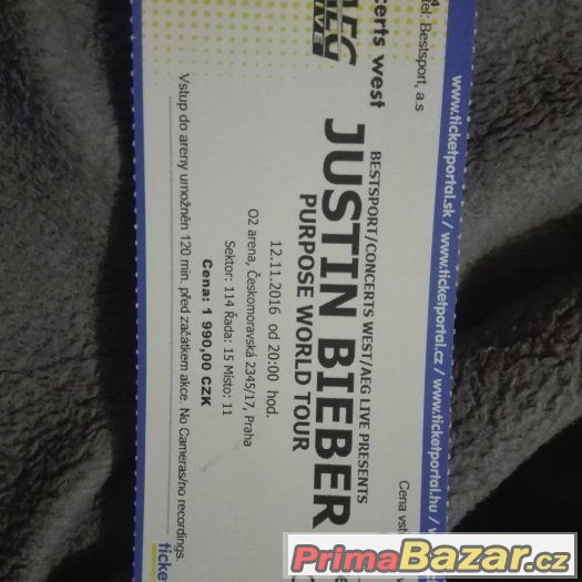 Justin Bieber Purpose World Tour 2016 – fotografie 1