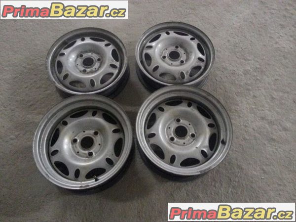 plechove disky smart v super stavu r15