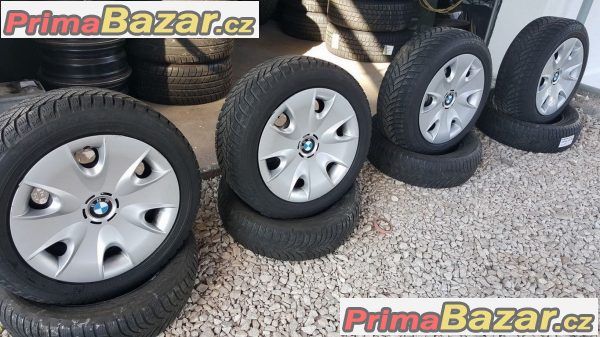 Plechove disky BMW s poklicema 5x120 7jx16 is44 is34 is31