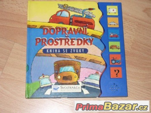 Dopravní prostředky, kniha se zvuky – fotografie 1