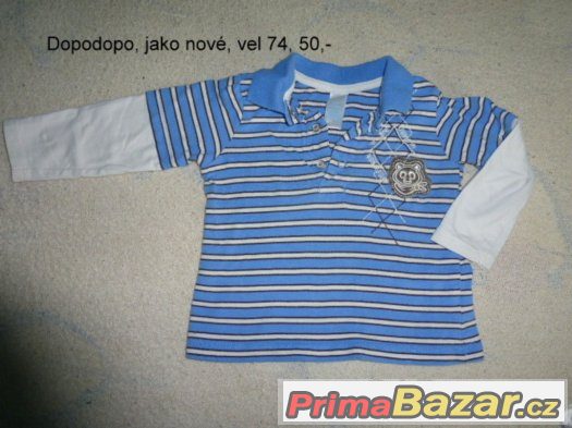 Krásná trička vel 74, 80 - nakoukněte – fotografie 1
