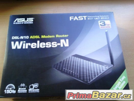 Prodám nový modem/router Asus DSL-N10 – fotografie 1