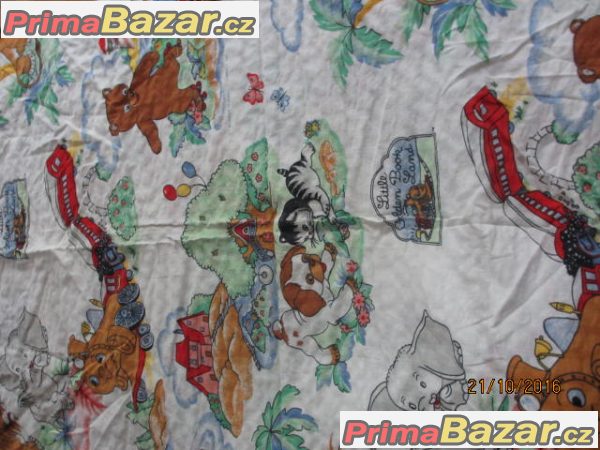 krepové povlečení, polštář 70x90, peřina 140x200