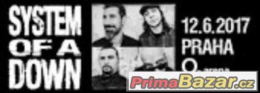 Prodám vstupenky stání na SYSTEM OF A DOWN – fotografie 1