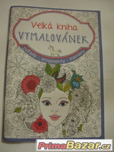 Velká kniha vymalovánek - zvířata, ornamenty, mandaly – fotografie 1
