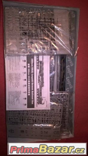 Model 1/35 Německé železniční dělo K5 28CM LEOPOLD – fotografie 1