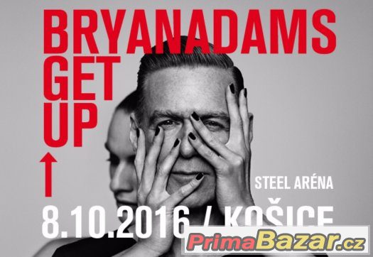 Bryan Adams - Košice, 8. 10. 2016 (2 vstupenky) – fotografie 1
