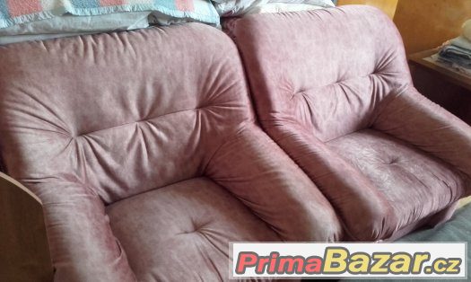Rozkládací sedací souprava LEVNĚ – fotografie 3