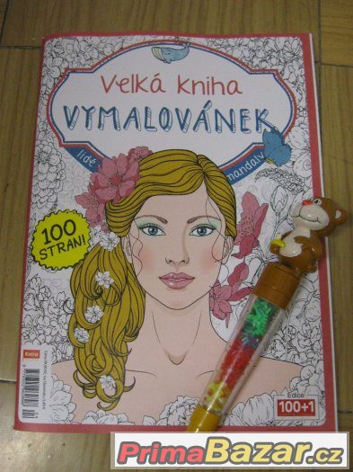 Velká kniha vymalovánek - lidé, mandaly – fotografie 1
