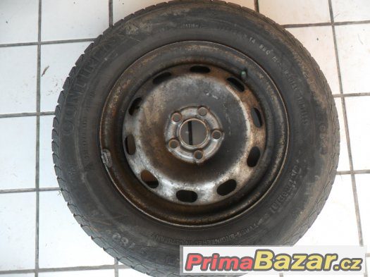 nabízím 2 komp.kola pneu CONTNENTAL 175/80 r 14 – fotografie 1