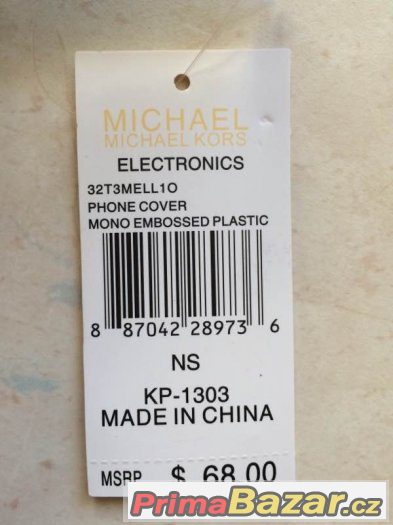 Kryt na iPhone 5/5s/SE Michael Kors - bílý – fotografie 4