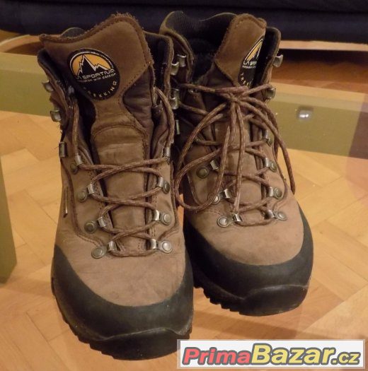 Pohorky celokožené La Sportiva. - Trekové boty – fotografie 2