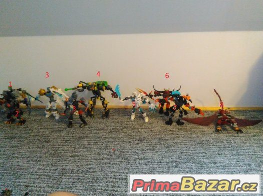 LEGO HERO FACTORY 6x  BIONICLE 2x – fotografie 1