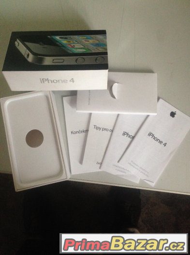 Krabicka iPhone 4 černý 16GB – fotografie 2