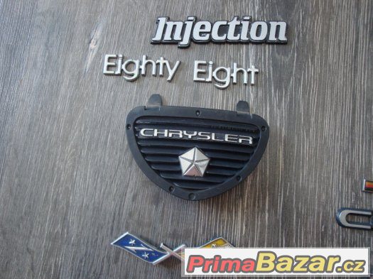 znaky chrysler, pontiac, challenger... – fotografie 1