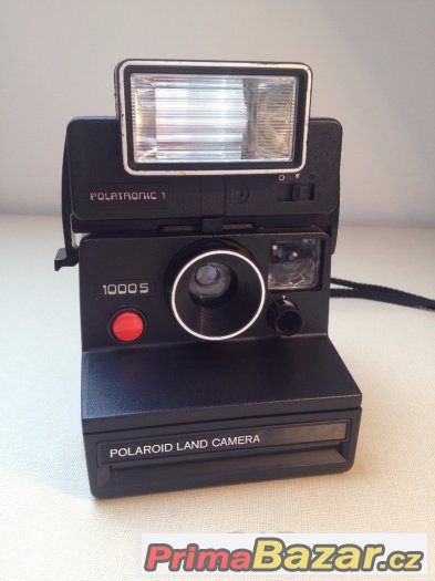 Polaroid 1000S Land Camera + blesk Polatronic 1 – fotografie 1