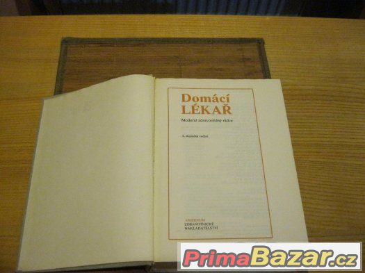 Kniha Domací Lékař. – fotografie 3