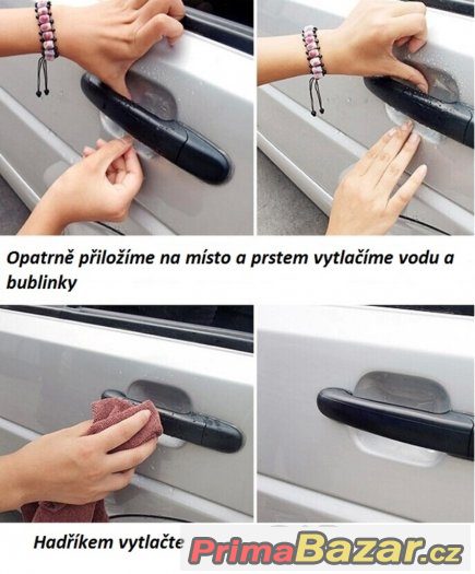 Ochranná folie okolo klik automobilu – fotografie 3