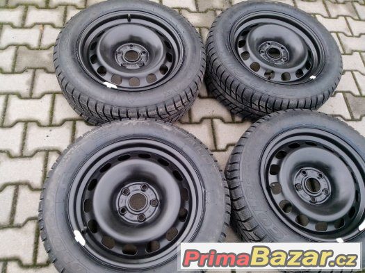 Zimní sada 5x112 + nové pneu 205/55/16 – fotografie 1