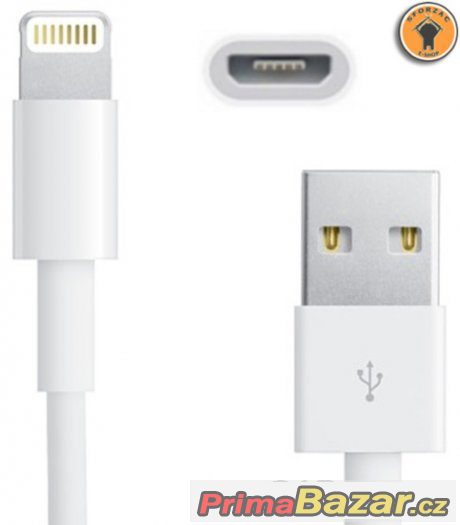 Datový a nabíjecí kabel USB iPhone 5/5C/5S/6/6 PLUS/6S PLUS – fotografie 2