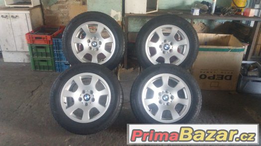 Orig. Alu Kola BMW 5 - 5 x 120 - 16´´ - ZIMNÍ – fotografie 1