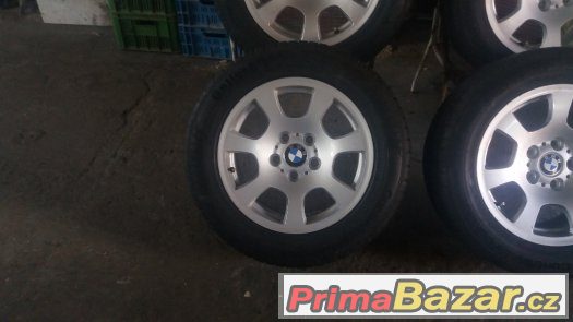 Orig. Alu Kola BMW 5 - 5 x 120 - 16´´ - ZIMNÍ – fotografie 2