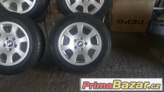 Orig. Alu Kola BMW 5 - 5 x 120 - 16´´ - ZIMNÍ – fotografie 3