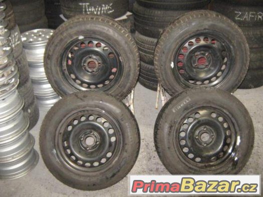 Plech. Disky Opel Astra H  - 4 x 100 - 15´´ - ZIMNÍ – fotografie 1