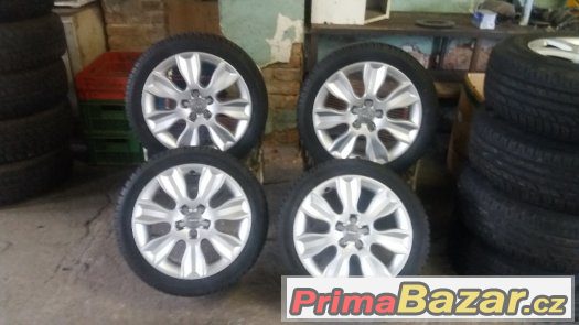 Orig. Alu Kola Audi - 5 x 100 - 16´´ - ZIMNÍ – fotografie 1