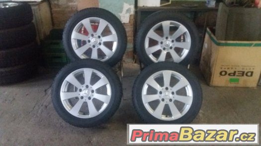 Orig. Alu Kola Mercedes - 5 x 112 - 16´´ - ZIMNÍ – fotografie 1