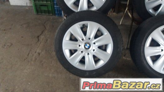 Plech. Disky BMW 3 - 5 x 120 - 16´´ - ZIMNÍ + POKLICE – fotografie 2