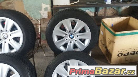 Plech. Disky BMW 3 - 5 x 120 - 16´´ - ZIMNÍ + POKLICE – fotografie 4