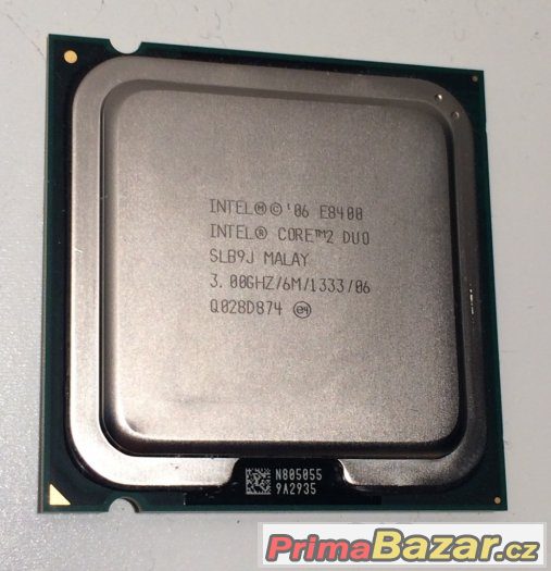 CPU intel Core 2 Duo 3.0GHz e8400 – fotografie 1
