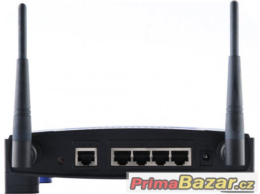 Refabrikovaný WiFi Router Linksys WRT54GL 54Mbps 4xLAN – fotografie 2