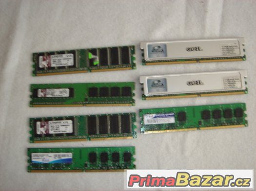 RAM DDR 2 512MB, 1GB – fotografie 1