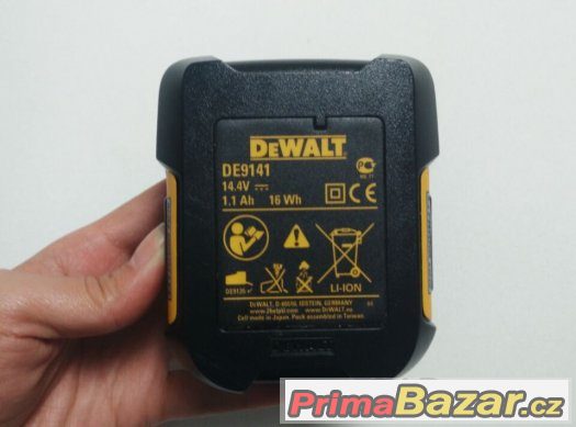 Akumulátor DeWALT DE9141 Li-ion 14,4V 1,1Ah – fotografie 3