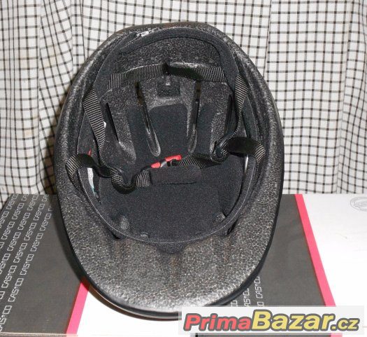 Casco ecco black-titan noir mat 58-62 cm velikost L – fotografie 4