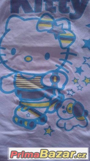 Bílé triko s Hello Kitty – fotografie 1