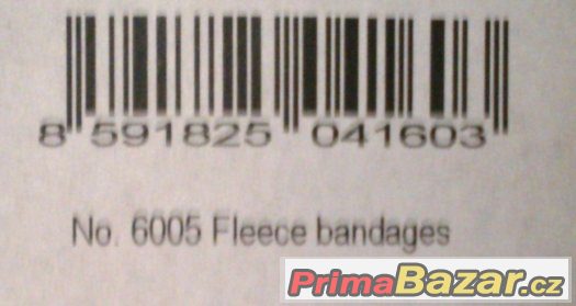 Fleecové bandáže Kentaur modré Nové – fotografie 2