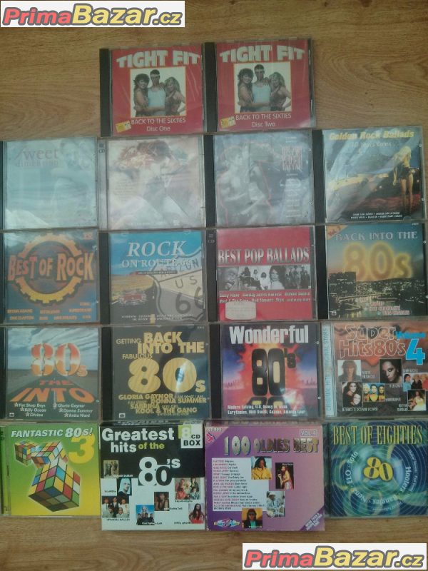 Prodám originální CD - nejlepší osmdesátky (best of 80s)