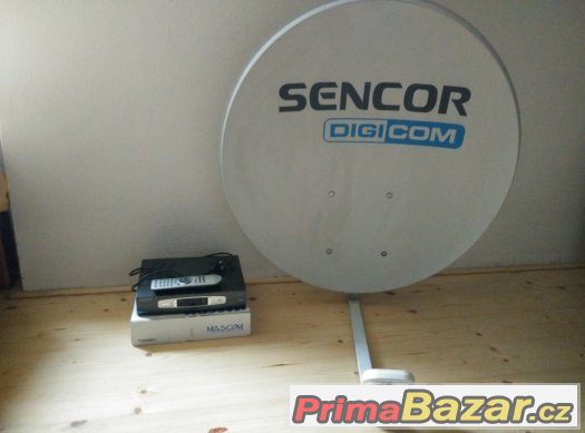 parabola a tv přijímač – fotografie 1