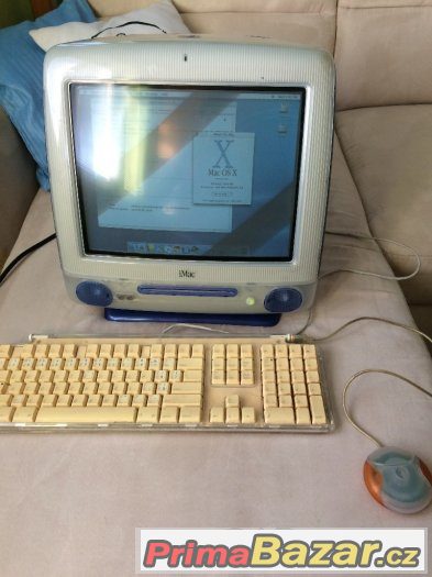 IMAC G3 modrý (klávesnice,myš) VŠE ORIGINAL – fotografie 1